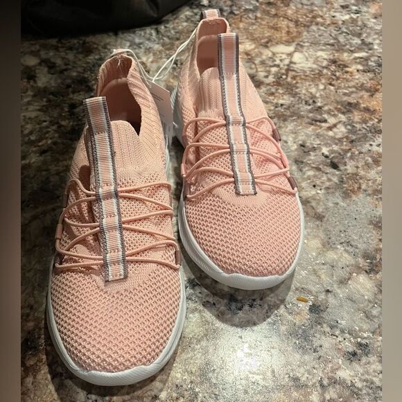 NEW Crane Ladies Memory Foam Walking Shoes- Pink, WOMENS SIZE 6 - Picture 3 of 8